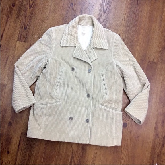 J. Crew Jackets & Blazers - J. Crew Corduroy Quilted Double Breasted Jacket